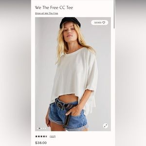FREE PEOPLE WE THE FREE CC TOP